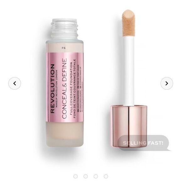Bundle of Two Makeup REVOLUTION F0.2 CONCEAL & HYDRATE Radiance CONCEALER - Picture 1 of 11